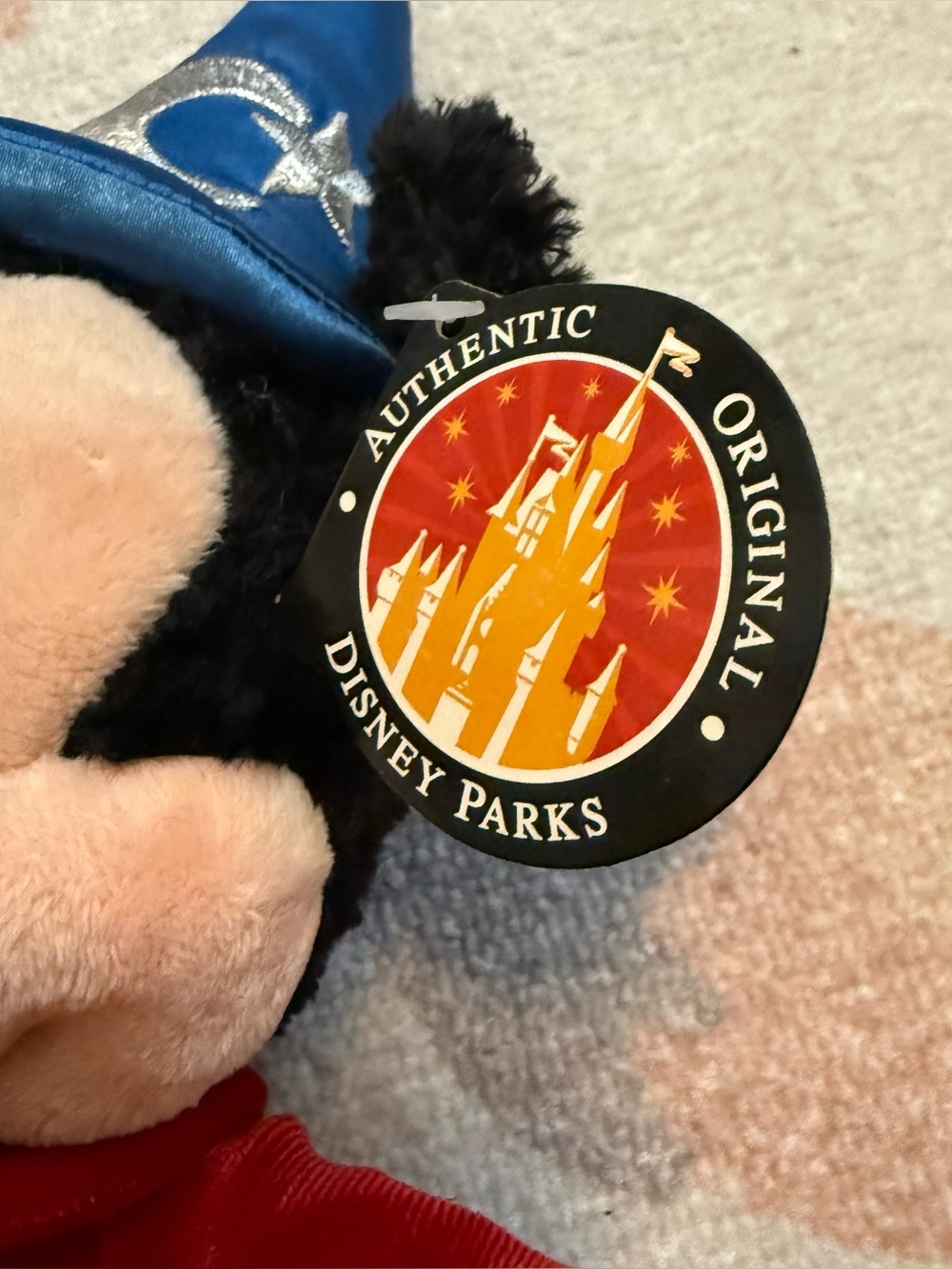 Vintage Disney Parks Sorcerer Mickey Mouse Plush - Picture 5 of 6